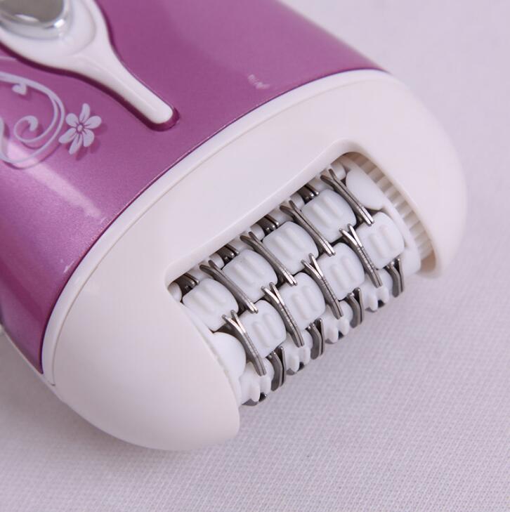 3in1 two speed electric epilator women hair removal set bikini trimmer female epilator facial depilation depilatory 220-240V